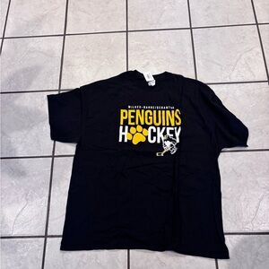 Black Penguins Wilkes-Barre/scranton Hockey T-Shirt NWOT Pittsburgh hockey